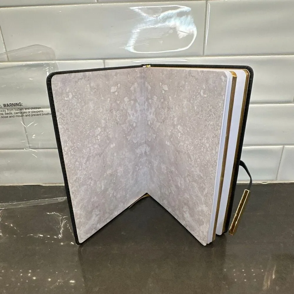 Faux Leather Padded Notebook-NWOT